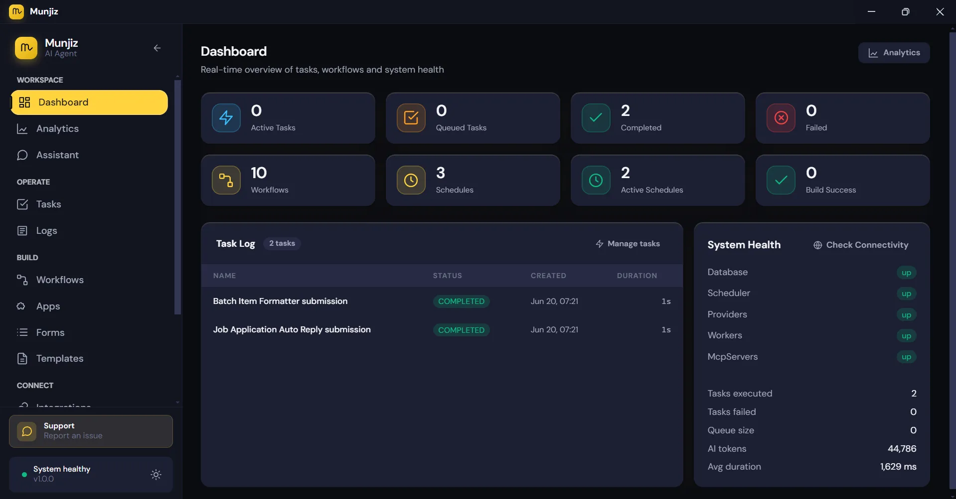 Dashboard