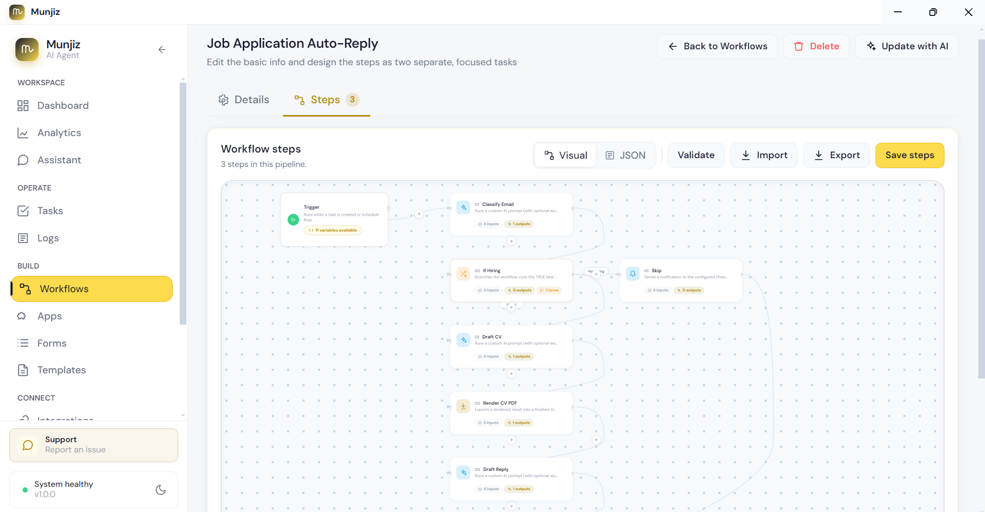 Workflow Builder