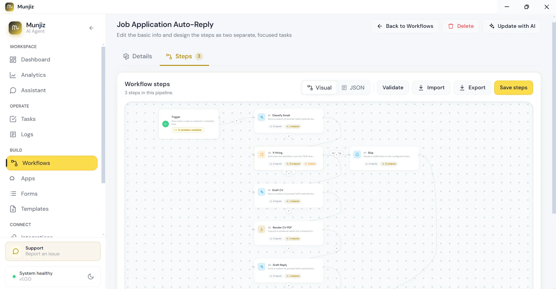 Workflow Builder